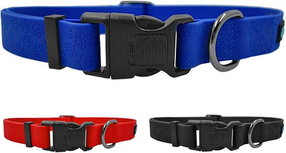 Max and Neo Waterproof NEO Collar - We Donate a Collar to a Dog Rescue for Every Collar Sold (Small, Red)