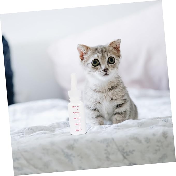 BESPORTBLE Kitten Milk Bottle 3pcs Pet Nursing Bottles Puppy Milk Replacement for Babies