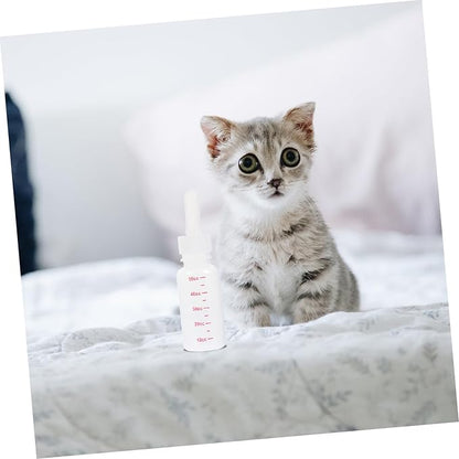 BESPORTBLE Kitten Milk Bottle 3pcs Pet Nursing Bottles Puppy Milk Replacement for Babies