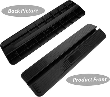 BESTonZON 3pcs Indoor Dog Fence Door Sill Ramp for Pets Easy Installation Safety Gate for Home
