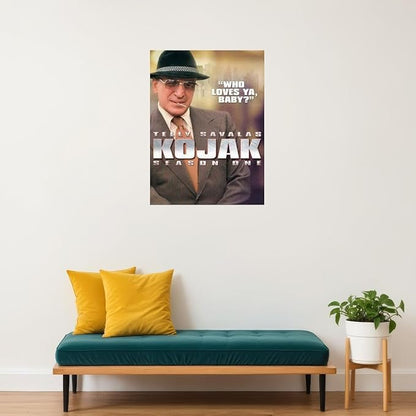 Rectify the Race Kojak Movie Telly Savalas Dan Frazer Kevin Dobson 18x24 Poster