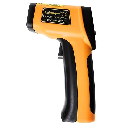 Industrial Infrared Thermometer (Not for Human), Non-Contact Digital Temperature Gun, Laser IR Thermometer, -58℉~ 1202℉ (-50℃ ~ 650℃)