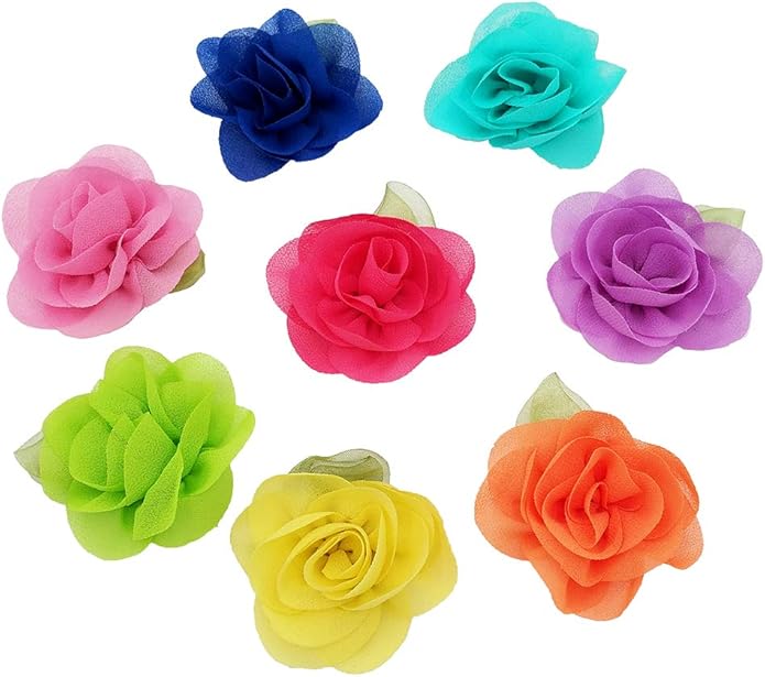 PET SHOW Small Dog Collar Charms Bowties for Cats Rabbits Slide on Puppies Medium Dog Collars Attachment Flower Bows Pet Bowknot Valentines Grooming Costumes Accessories