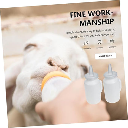 2pcs Nursing Bottle for Calf Kitten Calf Milk Bottle Pet for Livestock