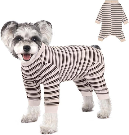 FEimaX Dog Recovery Suit After Surgery, Pet Abdominal Wounds Post Surgical Shirt for Dogs Cats, Puppy Spay Neuter Prevent Licking Onesie Alternative Bandages E-Collar & Cone