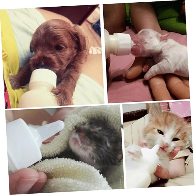 BESPORTBLE Nursing Bottles for Pet of Dog Cat Feeding Bottles Milk Pet Supplies Peri Kitten