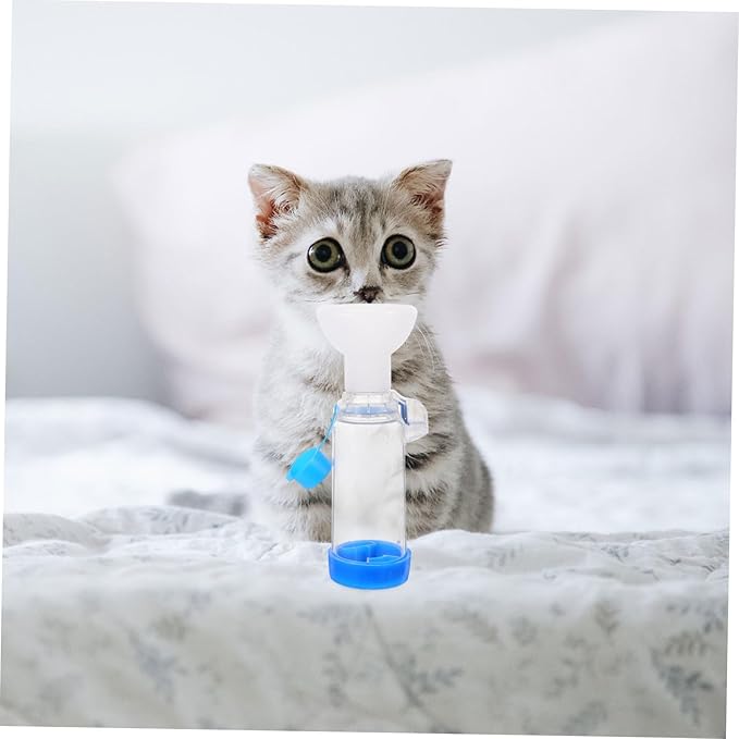 Totority Animal Face Mask Chamber for Cats and Dogs Respiratory Treatment Device Feline and Canine Medication System for Home and