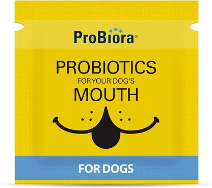 Probiora for Dogs | Dog Probiotic Supplement for Oral Care | Pet Probiotics to Reduce Bad Breath | Dog Nutritional Supplement for Dental Health | 30 Servings (Pouch)