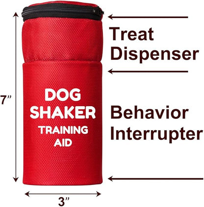 Shaker Can for Dogs, Stop Barking, Shake Trainer For Dogs, Dog Training Bark Silencer, Pennies, Coins, Pet Corrector, Barking Deterrent, Dog Training & Behavior Aids, Anti Bark Control, No Shock