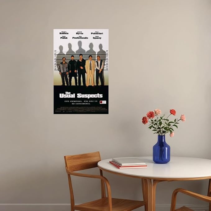 The Usual Suspects Movie Kevin Spacey Gabriel Byrne 24x36 Poster