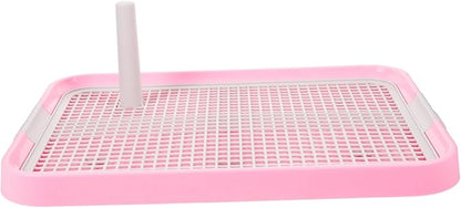 LIOOBO Pet Accessory Indoor Dog Pee Station Puppy Training Toilet Mesh Tray for Small Dogs