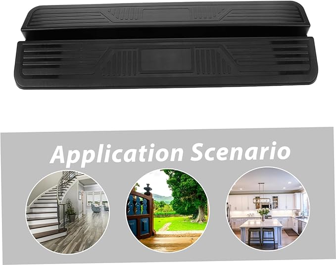 3pcs Pet Dog Fence Doorway Threshold Ramp Non-Slip Plastic Dog Gate for Indoor Safety