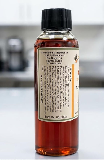 PawHealer® Hound Honey: Trachea Soother Syrup - 150 ml (5 fl oz) - Natural Herbal Remedy for Symptoms of Collapsed Trachea - Tastes Good - Easy to Administer