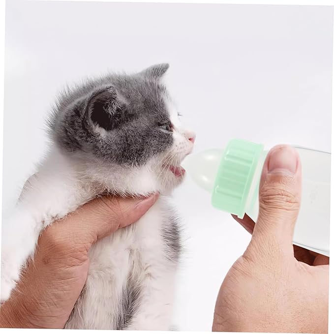 TOYANDONA Nursing Bottle for Puppies Kittens Pet Pacifier Bottle Kitten Feeder for Puppy Formula Milk Replacement