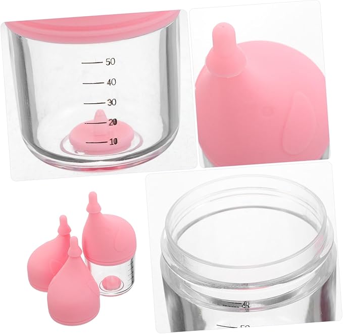TOYANDONA Pet Nursing Bottle Kitten Bottle for Newborn Puppies and Kittens Cat Milk Feeder Soft Nipple Easy to Clean and Carry