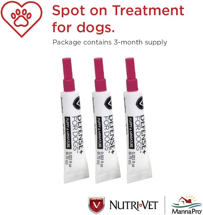 Nutri-Vet Defense Plus Flea & Tick Control for Puppies