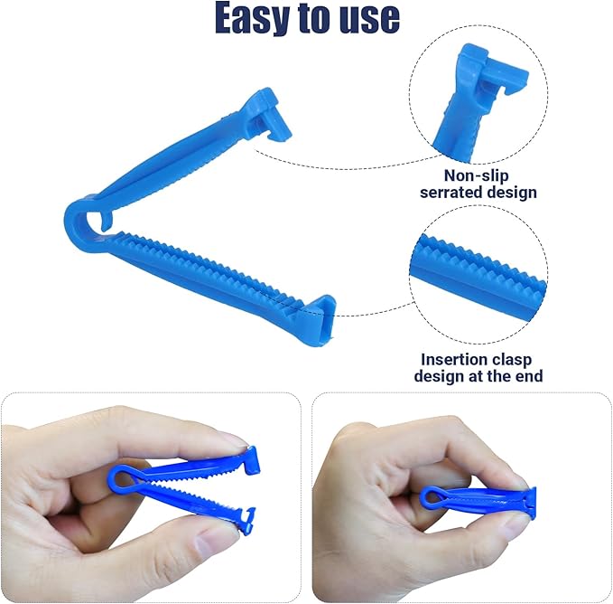 Puppy Kitten Whelping Kit, Newborn Dogs Cats Pet Whelping Kit with 6P Record Keeping Charts, 15P Pet ID Collars, 1P Aspirator Bulb, 15P Umbilical Cord Clip, 1P Hemostatic Forcep