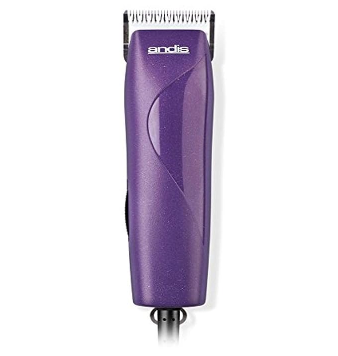 Andis (Pet 22690 EasyClip Pro-Animal 7-Piece Detachable Blade Clipper Kit,Purple