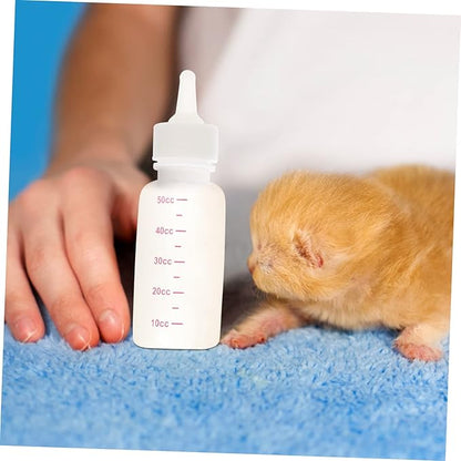 Pet Feeding Supplies Small Pet Nursing Bottle for Kittens Milk for Kitten Feeding Kit Squirt Bottle for Cats