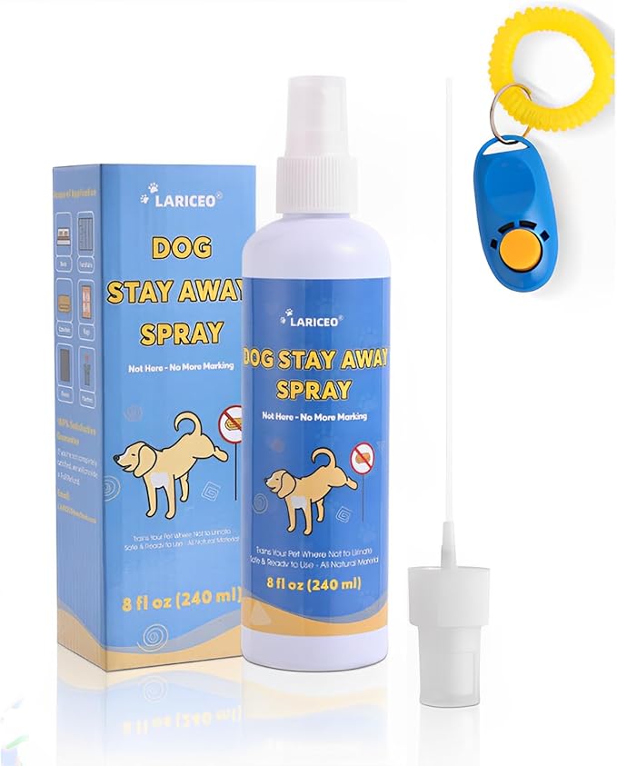 8 Oz Gentle and Effective Pet Behavior Aid - Dog-Friendly Spray to Curb Indoor Marking and Maintain a Clean Home