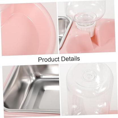 Ipetboom Dog Drinking Tool Cat Dog Water Feeder Pet Drinking Tool Pet Feeder Food Bowls Puppy Food Dispenser Puppy Bowls Puppy Water Dispenser Dog Bowls Small Size Dog Lip Gloss Earth Tones