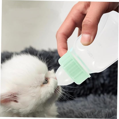 TOYANDONA Nursing Bottle for Puppies Kittens Pet Pacifier Bottle Kitten Feeder for Puppy Formula Milk Replacement