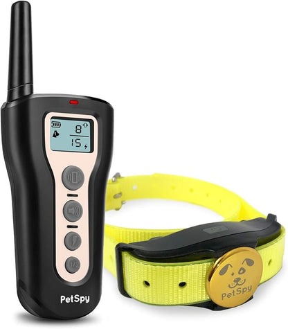 PetSpy P320N Dog Training Shock Collar, 400 Yards, Medium to Large Dogs, with Vibration, Electric Shock and Beep, Waterproof, Remote Trainer