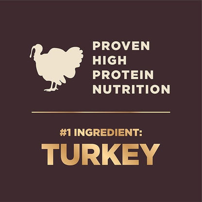 Wellness CORE+ Dry Dog Food with Freeze Dried Pieces, Small Breed, Wholesome Grains, High Protein, Natural, Original Turkey & Chicken Recipe, (4-Pound Bag)