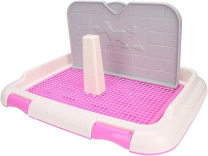 Dog Toilet Pad, Dog Potty Tray V Dog Scheduled Urination Potty Tray Dog Toilet with 1 X Dog Toilet for Dog Toilet ()