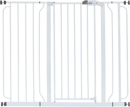 Regalo Safety 36" Extra Tall and 49" Wide Baby Gate for Doorways & Bottom of Stairs, Pressure Mounted Walk Through Baby Gate for Toddlers & Pets, Tested & Safe, American Designed, American Owned