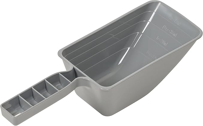 Amazon Basics 3-Piece Airtight Pet Food Storage Container Combo with Scoop, BPA Free, Removable Wheels, 33 QT + 12 QT