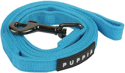 Puppia Two Tone Dog Lead Strong Durable Comfortable Grip Walking Training Leash for Small & Medium Dog, Pink, Large