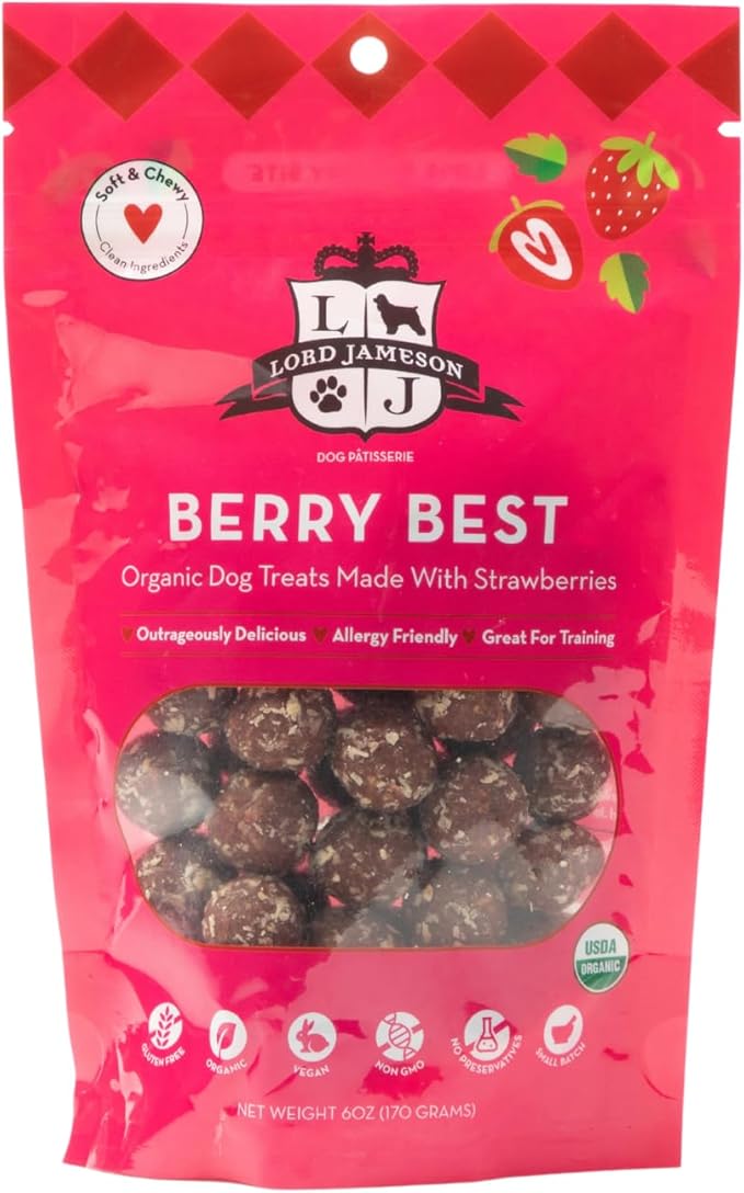 Lord Jameson Everyday Collection Bundle – Organic Daily Dog Treats for Healthy, Happy Pups (5-Pack)