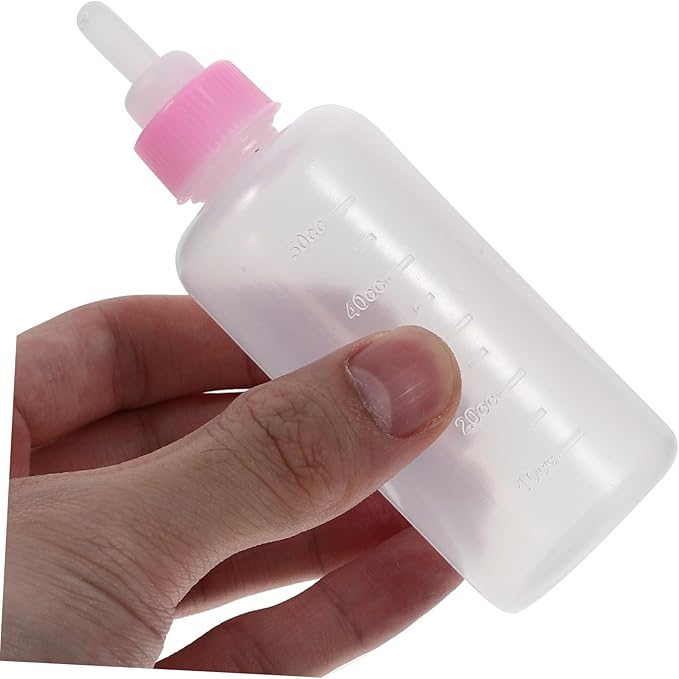 Dog Cat Nursing Bottles Kit Silicone Milk Bottle for Puppy Newborn Pet Feeding