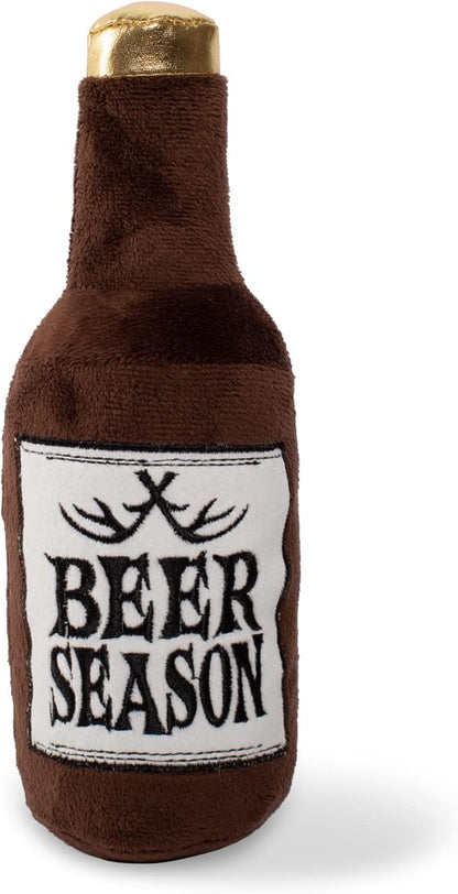 Fringe Studio Plush Dog Toy, Beer Season Antlers, Wagsdale Dog Toy Collection (289758)