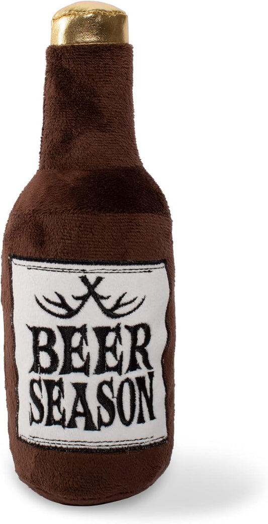 Fringe Studio Plush Dog Toy, Beer Season Antlers, Wagsdale Dog Toy Collection (289758)
