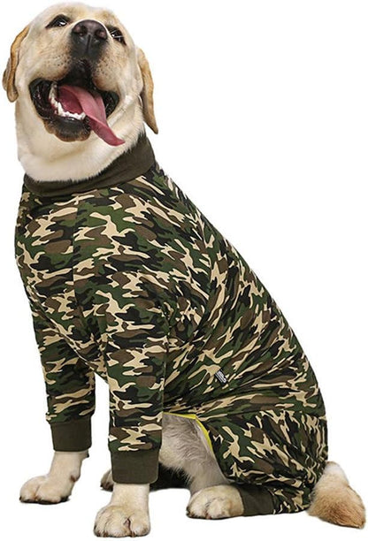Surgery Recovery Suit Female Male for Dogs After Surgery Medium Large Dogs Onesie,Lightweight Dog Recovery Suit for Shedding Prevent Licking Surgical Wound,Dog Pajamas Pjs,Full Belly