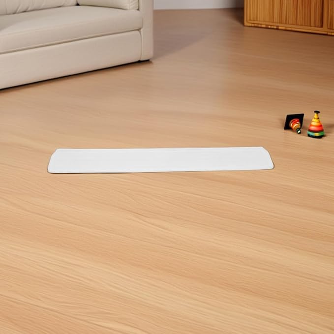 2pcs Skirt Board for Gate Stairs Safety Doorway Ramp Transition Strip Pet Barrier Holder Furniture Wall Protector