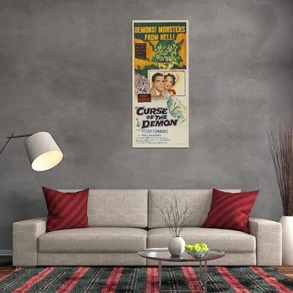Black Empire Night Of The Demon Movie Insert Room Decor Wall Art Print 24x36 Poster