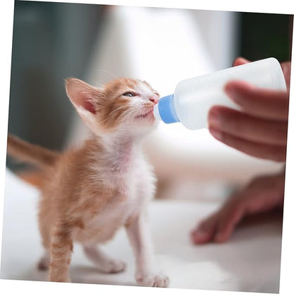 ibasenice 3Pcs Pet Feeding Bottles for Kittens and Puppies Lightweight Cat Milk Bottles with Scale for Precise Feeding Durable and Easy to Pet Nursing Supplies
