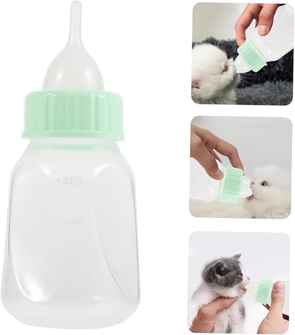 Pet Nursing Bottle Set Puppy Kitten Feeder Bottle Leak Design for Milk Replacer Kitten Nursing