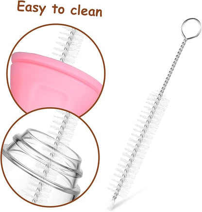 Puppy Milk Feeder Kitten Bottle Feeding Kit Silicone Nipples Safe Reliable for Newborn Pets