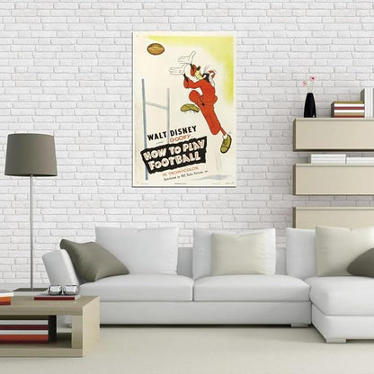 Black Empire How To Play Football Movie Room Decor Wall Art Print 12x16 Poster