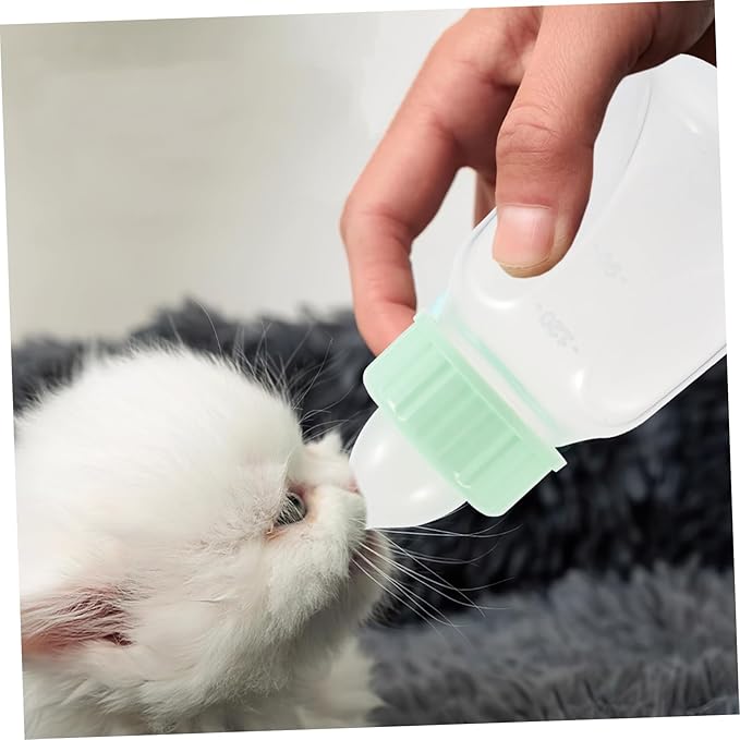 Small Pet Feeding Bottles Pet Nurser Soft Nipple Kitten Milk Feeder for Dog Supplies