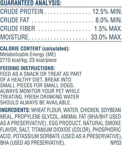 Canine Carry Outs Dog Treats, Chicken Flavor, 22.5 Ounce (Pack of 4), Made with Real Chicken