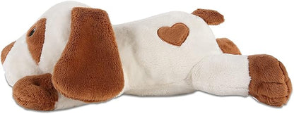 WEOK Heartbeat Dog Toy for Puppy- Helps for Dog Anxiety Relief and Calming Aid, Stuffed Animal Anxiety Calming Behavioral Aid Puppy Heartbeat Toy Sleep aid for Dogs Cats Pets