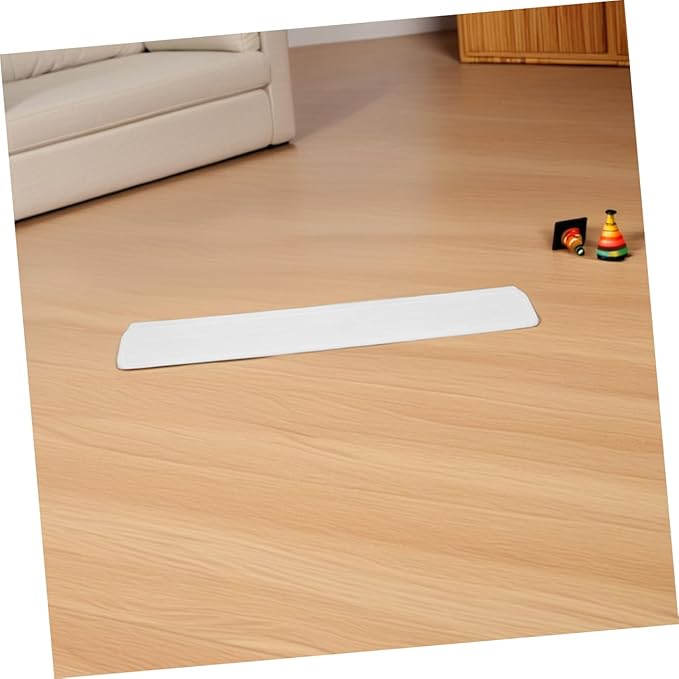 Yardwe 2Pcs Anti-Kick Pedal for Baby Gate Height Adjustment Ramp Floor Gap Bridge for Pets Safety Door Fixator White
