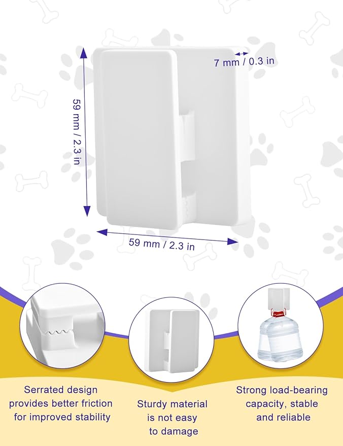 CAPHONT 4 Pcs Potty Training Dog Pee Pad Holder for Leg-Lifting Marking Dogs Indoor Training Pad Holder for Small & Large Size Wee Wee Pad, White