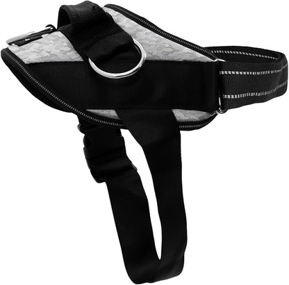 ShawnCo Essential Dog Harness, No-Pull Pet Vest with 3 Leash Clips, No Choke, Reflective, Adjustable and Padded, for Easy Walking and Training for Small, Medium and Large Dogs (Arctic Camo, XS)