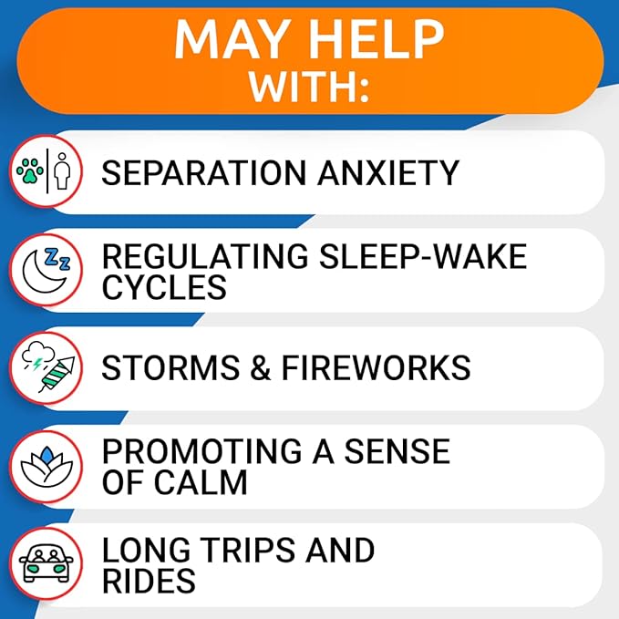 BARK&SPARK Advanced Calming Hemp Treats for Dogs - Hemp Oil + Melatonin - Anxiety Relief - Separation Aid - Stress Relief During Fireworks, Storms, Thunder - Aggressive Behavior, Barking - 120Ct BBQ